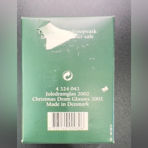 JULESDRAMGLAS 2002 HOLME GAAND CHRISTMAS DRAM GLASSES SET OF 2 - Picture 9 of 9